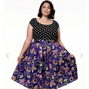 Retrolicious Cats in Space Skirt!